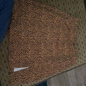 Cheata print small skirt